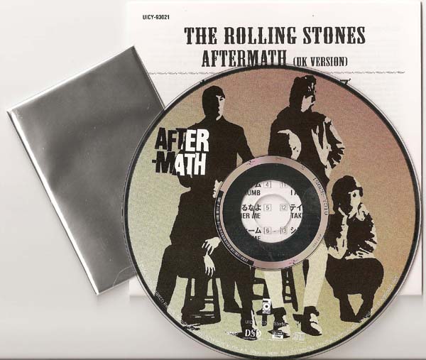 Disc, Insert, & still sealed Collector Card, Rolling Stones (The) - Aftermath (UK)